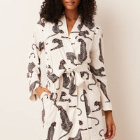Meadow Cloud Jersey Classic Short Robe in Vinyasa