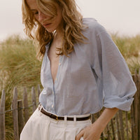 JONIE TOP -- HARBOR BLUE