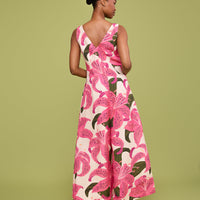Lily Wide Leg Linen Jumpsuit