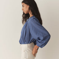 JONIE TOP -- CASSIS CHECK