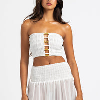 Remi Tube Top - White