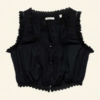 TRAVELER TOP -- BLACK